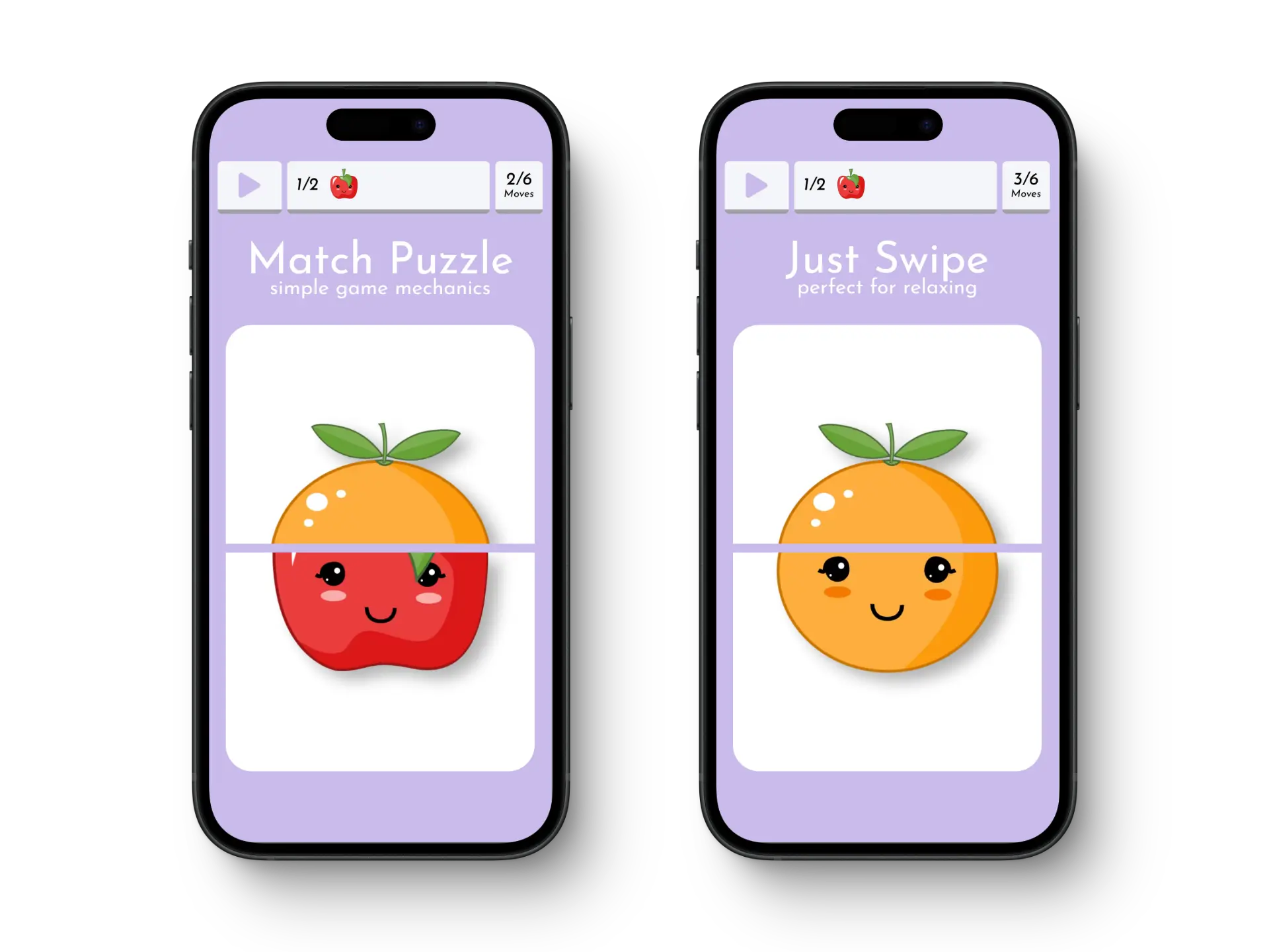 slide the card mobile mock