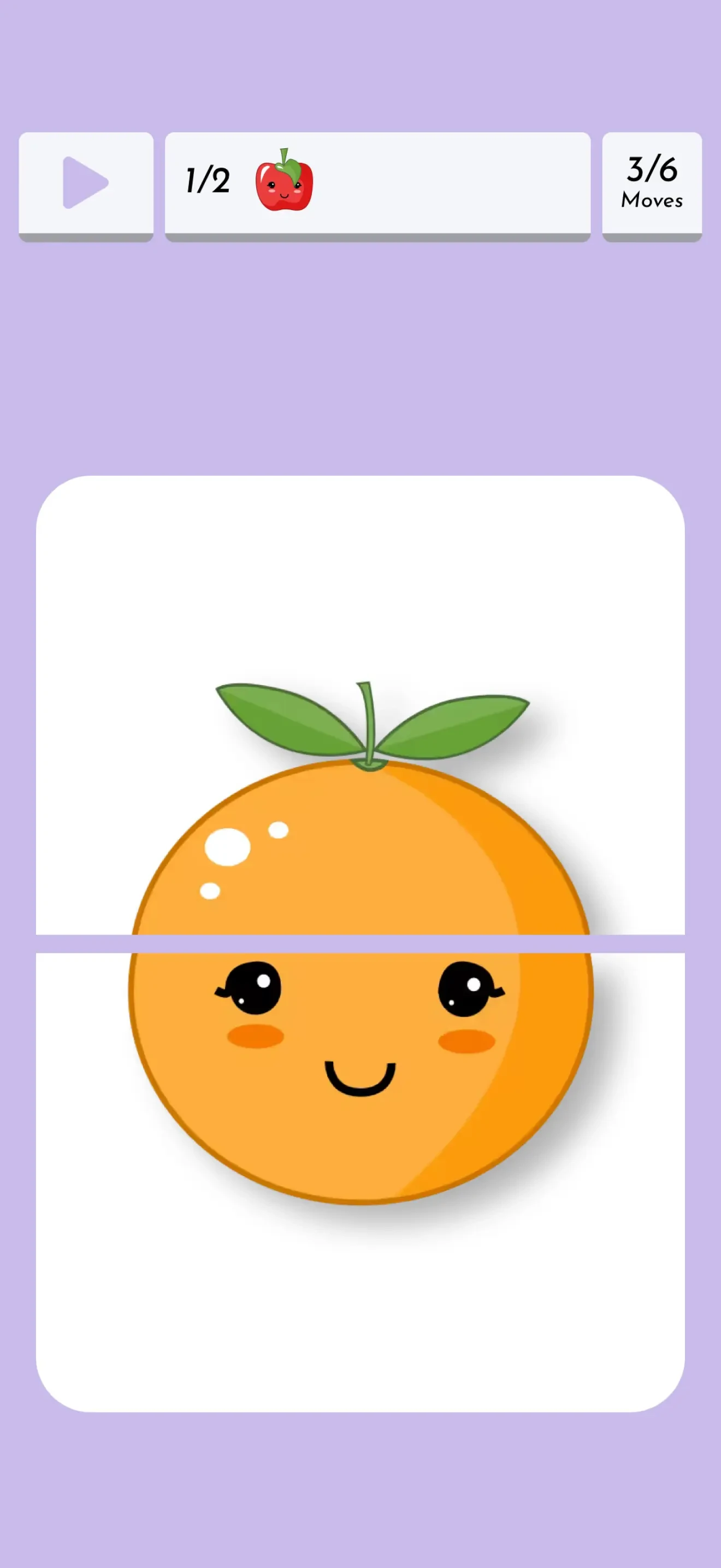 both top card and bottom card will be the same, an animation will follow